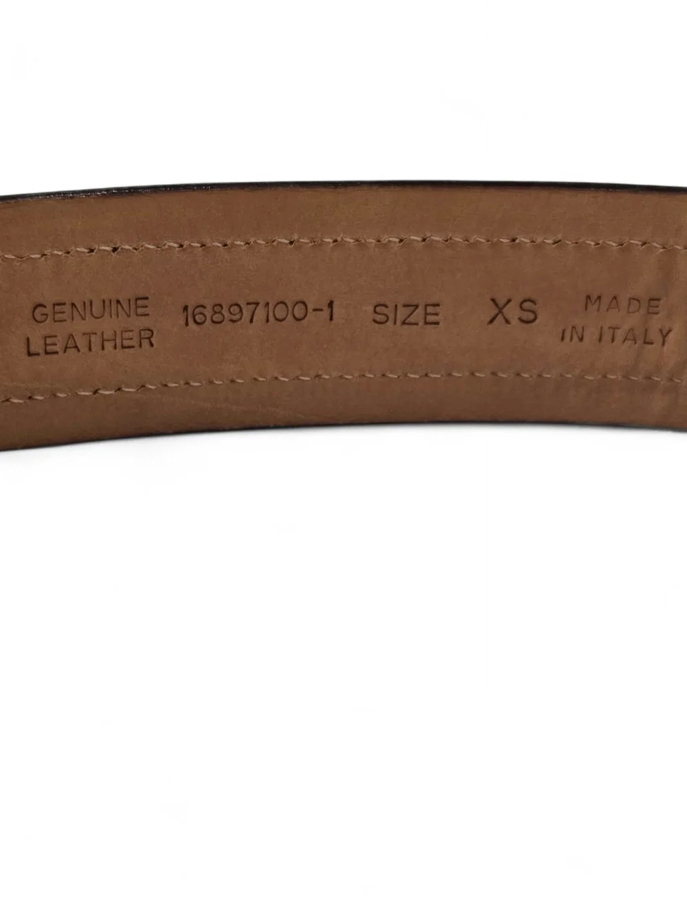 Banana Republic Black Genuine Leather Skinny Belt - Made in Italy - XS